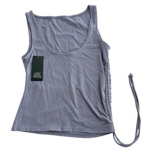 Wild Fable Gray Sleeveless Scoop Neck Tank Top Size S NEW